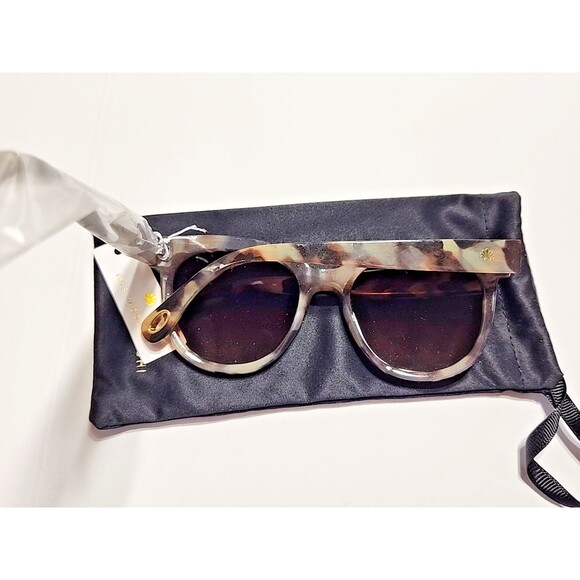 Sunglasses Lele Sadoughi Womens Brooklyn Tortoise 100% UVA/UVB Protection - Picture 6 of 10